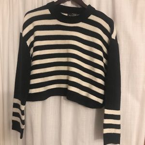 Topshop crop sweater
